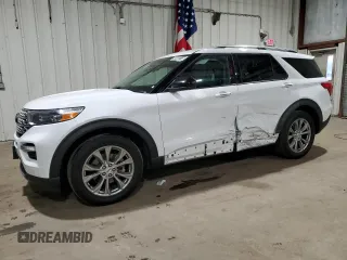 2023 Ford Explorer Limited with VIN 1FMSK7FH9PGA86088, listed as a Copart auction lot 48400115 with 51,214 mi miles and Clean Title. Bid and sale history available at carsss.com. Image 1.