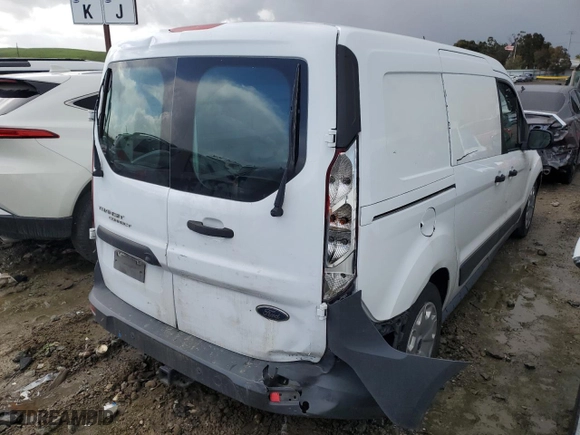 2017 Ford Transit Connect Van XL with VIN NM0LS7E74H1329874, listed as a Copart auction lot 52055835 with 172,374 mi miles and Salvage Title. Bid and sale history available at carsss.com. Image 3.