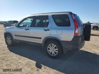 2006 Honda CR-V EX with VIN JHLRD788X6C059744, listed as a Copart auction lot 89284255 with 145,636 mi miles and Salvage Title. Bid and sale history available at carsss.com. Image 2.