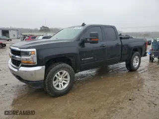 2018 Chevrolet Silverado 1500 LT with VIN 1GCVKRECXJZ169995, listed as a Copart auction lot 45103265 with 107,513 mi miles and Salvage Title. Bid and sale history available at carsss.com. Image 1.