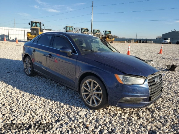 2015 Audi A3 2.0 TDI Premium Plus with VIN WAUCJGFF4F1082071, listed as a Copart auction lot 89051775 with 148,256 mi miles and Salvage Title. Bid and sale history available at carsss.com. Image 4.