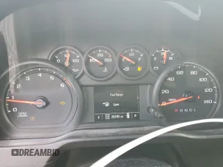 2021 Chevrolet Silverado 1500 Custom with VIN 3GCPYBEH8MG162087, listed as a Copart auction lot 59686794 with 29,248 mi miles and Salvage Title. Bid and sale history available at DreamBid. Image 9.