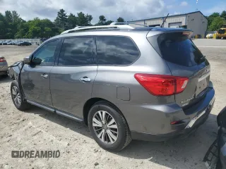 2017 Nissan Pathfinder SV с VIN 5N1DR2MM5HC692830, выставлен на аукционе Copart как лот 61478545 с пробегом 95 162 миль миль и Списание • Salvage title. История ставок и продаж доступна на DreamBid. Изображение 2.