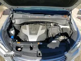 2017 Hyundai Santa Fe SE Ultimate with VIN KM8SRDHFXHU222799, listed as a Copart auction lot 48531585 with 103,544 mi miles and Salvage title. Bid and sale history available at DreamBid. Image 17.