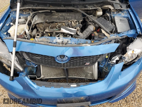 2010 Toyota Corolla with VIN 1NXBU4EE7AZ229712, listed as a Copart auction lot 57962845 with Not provided miles and Salvage title. Bid and sale history available at DreamBid. Image 11.