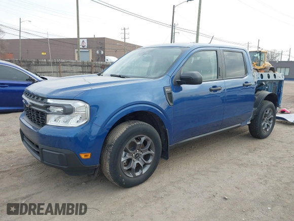 2023 Ford Maverick XL with VIN 3FTTW8E31PRA17316, listed as a IAAI auction lot 42061876 with 25,485 mi miles and . Bid and sale history available at DreamBid. Image 2.