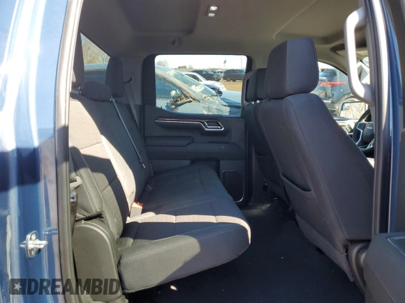 2024 Chevrolet Silverado 1500 LT with VIN 1GCPDKEK2RZ400448, listed as a Copart auction lot 48744185 with 11,012 mi miles and Salvage Title. Bid and sale history available at carsss.com. Image 10.