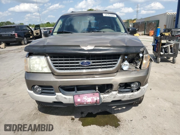 2002 Ford Explorer XLT with VIN 1FMZU63K32UD65713, listed as a Copart auction lot 54767205 with 255,013 mi miles and Salvage Title. Bid and sale history available at DreamBid. Image 5.