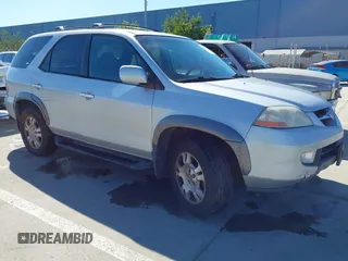 2001 Acura MDX with VIN 2HNYD18211H506012, listed as a IAAI auction lot 41570706 with 142,839 mi miles. Bid and sale history available at carsss.com. Image 1.