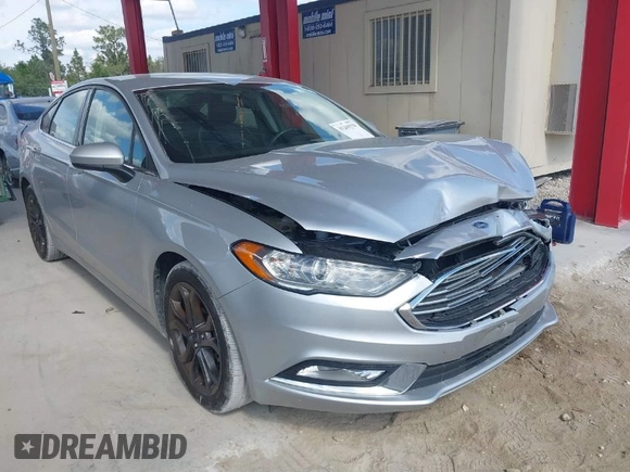 2018 Ford Fusion SE with VIN 3FA6P0HD7JR279726, listed as a IAAI auction lot 41269578 with 86,854 mi miles. Bid and sale history available at carsss.com. Image 1.