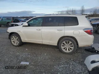 2010 Toyota Highlander Hybrid with VIN JTEBW3EH0A2042466, listed as a Copart auction lot 46064815 with 111,649 mi miles and Salvage Title. Bid and sale history available at carsss.com. Image 2.