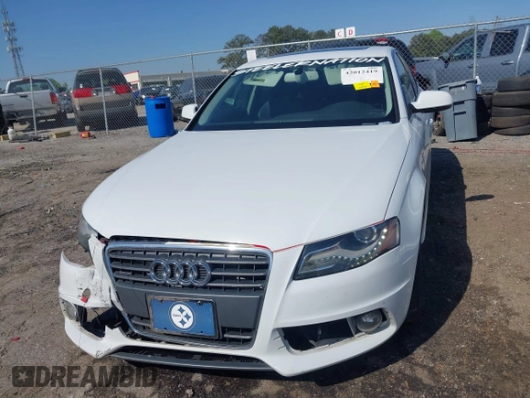 2012 Audi A4 Prestige с VIN WAUKFAFL9CN014823, выставлен на аукционе IAAI как лот 42012419 с пробегом 156 849 миль миль и . История ставок и продаж доступна на DreamBid. Изображение 12.