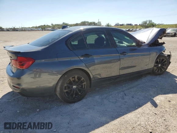 2016 BMW 3 Series 320i xDrive with VIN WBA8E5G58GNT93775, listed as a Copart auction lot 47882395 with 81,974 mi miles and Salvage Title. Bid and sale history available at carsss.com. Image 3.