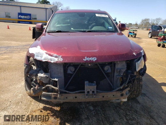 2017 Jeep Grand Cherokee Laredo with VIN 1C4RJFAG2HC784131, listed as a Copart auction lot 47881145 with 116,301 mi miles and Salvage Title. Bid and sale history available at carsss.com. Image 5.