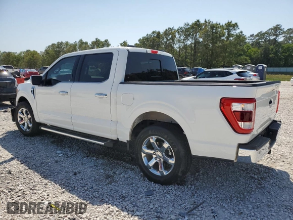 2023 Ford F-150 XL with VIN 1FTEW1CP5PFD17461, listed as a Copart auction lot 51911735 with 27,427 mi miles and Salvage Title. Bid and sale history available at carsss.com. Image 2.