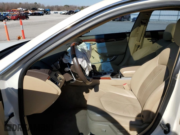 2011 Cadillac CTS Sedan Luxury with VIN 1G6DH5EY1B0133071, listed as a Copart auction lot 45636145 with 109,687 mi miles and Salvage Title. Bid and sale history available at carsss.com. Image 7.