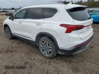 2021 Hyundai Santa Fe Hybrid Limited with VIN KM8S5DA19MU013445, listed as a Copart auction lot 82649613 with 152,226 mi miles and Salvage Title. Bid and sale history available at carsss.com. Image 2.