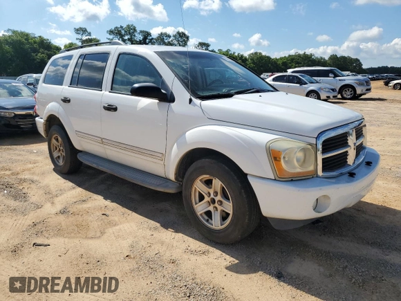 2004 Dodge Durango SLT with VIN 1D4HD48N54F115150, listed as a Copart auction lot 56795385 with 85,491 mi miles and Clean title. Bid and sale history available at DreamBid. Image 4.