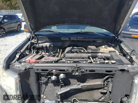 2010 Ford F-150 XL with VIN 1FTEX1C85AFD61411, listed as a Copart auction lot 50500925 with 164,735 mi miles and Salvage Title. Bid and sale history available at carsss.com. Image 11.