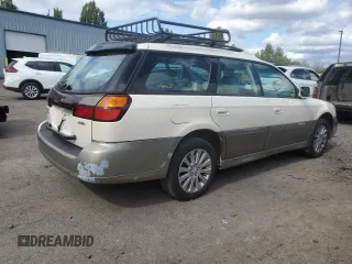 2001 Subaru Legacy Outback L.L. Bean with VIN 4S3BH806X17674976, listed as a Copart auction lot 57271465 with 266,096 mi miles and Salvage title. Bid and sale history available at DreamBid. Image 3.