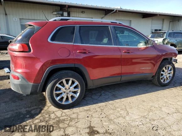 2014 Jeep Cherokee Limited with VIN 1C4PJMDB0EW160026, listed as a Copart auction lot 41742955 with 131,063 mi miles and Clean Title. Bid and sale history available at DreamBid. Image 3.