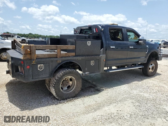 2019 Ford F-350 XL with VIN 1FT8W3DT0KEE63303, listed as a Copart auction lot 59960655 with Not provided miles and Salvage title. Bid and sale history available at DreamBid. Image 3.