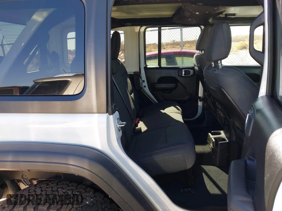 2025 Jeep Wrangler Rubicon with VIN 1C4PJXFN8SW527131, listed as a IAAI auction lot 41502676 with 1,051 mi miles and . Bid and sale history available at DreamBid. Image 8.