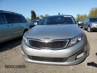2015 Kia Optima SX Turbo with VIN 5XXGR4A64FG369434, listed as a Copart auction lot 53013555 with 119,398 mi miles and Salvage title. Bid and sale history available at DreamBid. Image 5.