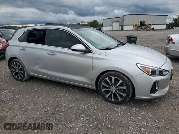 2018 Hyundai Elantra GT with VIN KMHH35LE8JU013020, listed as a Copart auction lot 74764794 with 81,491 mi miles and Salvage Title. Bid and sale history available at carsss.com. Image 4.