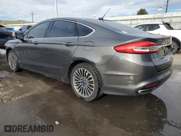 2017 Ford Fusion SE with VIN 3FA6P0H96HR122467, listed as a Copart auction lot 50746185 with 142,308 mi miles and Salvage Title. Bid and sale history available at DreamBid. Image 2.
