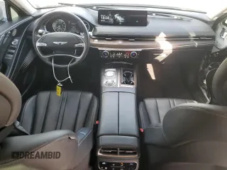 2021 Genesis G80 2.5T with VIN KMTGB4SC3MU047837, listed as a Copart auction lot 85283244 with 52,992 mi miles and Salvage Title. Bid and sale history available at DreamBid. Image 8.