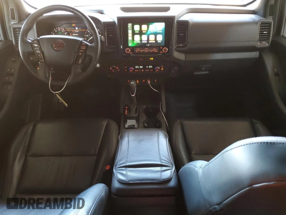 2022 Nissan Frontier SV with VIN 1N6ED1EK8NN663334, listed as a Copart auction lot 61857445 with 29,747 mi miles and Salvage title. Bid and sale history available at DreamBid. Image 8.