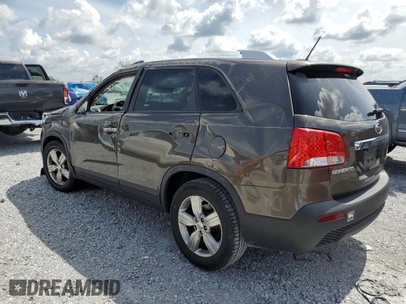 2012 Kia Sorento EX with VIN 5XYKU3A67CG273792, listed as a Copart auction lot 63869745 with Not provided miles and Salvage title. Bid and sale history available at DreamBid. Image 2.