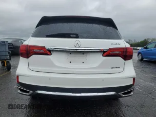 2020 Acura MDX Technology with VIN 5J8YD4H5XLL047443, listed as a Copart auction lot 56631525 with 49,526 mi miles and Salvage title. Bid and sale history available at DreamBid. Image 6.