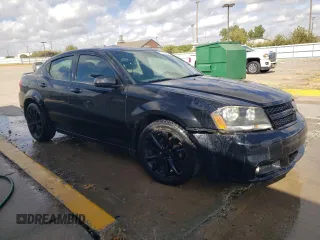 2013 Dodge Avenger SXT with VIN 1C3CDZCBXDN620709, listed as a Copart auction lot 76639494 with 136,571 mi miles and Clean Title. Bid and sale history available at carsss.com. Image 4.