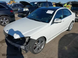 2009 Mercedes-Benz C-Class 3.0L Sport with VIN WDDGF54X09R079797, listed as a IAAI auction lot 41753647 with 244,473 mi miles. Bid and sale history available at carsss.com. Image 22.