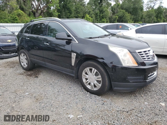 2016 Cadillac SRX Luxury Collection with VIN 3GYFNBE35GS569577, listed as a Copart auction lot 62568755 with 65,305 mi miles and Salvage title. Bid and sale history available at DreamBid. Image 4.