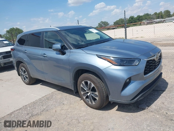 2023 Toyota Highlander L with VIN 5TDKDRBH5PS012608, listed as a IAAI auction lot 42702499 with 61,129 mi miles and . Bid and sale history available at DreamBid. Image 13.