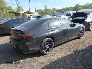 2023 Acura TLX Type S with VIN 19UUB7F91PA004042, listed as a IAAI auction lot 42098946 with Not Provided miles and . Bid and sale history available at carsss.com. Image 4.