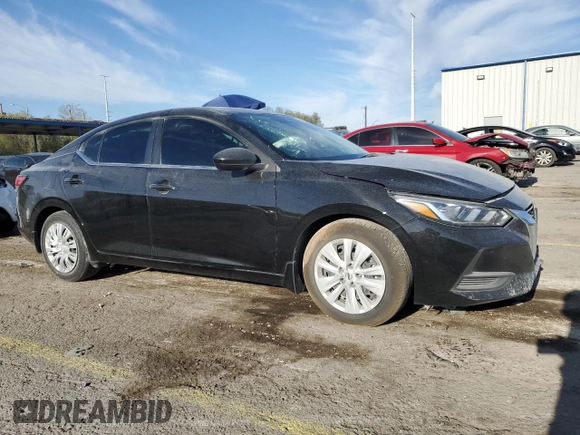 2023 Nissan Sentra S with VIN 3N1AB8BV4PY287948, listed as a Copart auction lot 54392555 with 32,234 mi miles and Salvage Title. Bid and sale history available at DreamBid. Image 4.