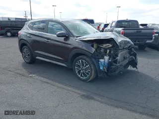 2020 Hyundai Tucson Sport with VIN KM8J33AL1LU128648, listed as a IAAI auction lot 41476040 with 66,526 mi miles. Bid and sale history available at carsss.com. Image 1.
