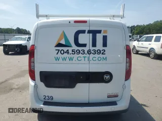 2022 Ram ProMaster City Cargo Tradesman z VIN ZFBHRFAB2N6W62567, wystawiony jako Copart lot #55248025 z przebiegiem 38 545 mil mil oraz Szkoda całkowita • Salvage title. Historia ofert i sprzedaży dostępna na DreamBid. Obrazek 6.