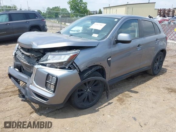 2020 Mitsubishi Outlander ES with VIN JA4AP3AU2LU013097, listed as a IAAI auction lot 42517907 with 47,549 mi miles and . Bid and sale history available at DreamBid. Image 2.