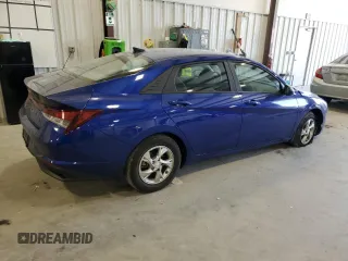 2023 Hyundai Elantra SE with VIN KMHLL4AG9PU594965, listed as a Copart auction lot 62406545 with 21,594 mi miles and Salvage title. Bid and sale history available at DreamBid. Image 3.
