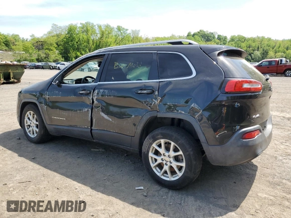 2016 Jeep Cherokee Latitude with VIN 1C4PJMCB8GW299843, listed as a Copart auction lot 56159075 with 76,159 mi miles and Salvage title. Bid and sale history available at DreamBid. Image 2.