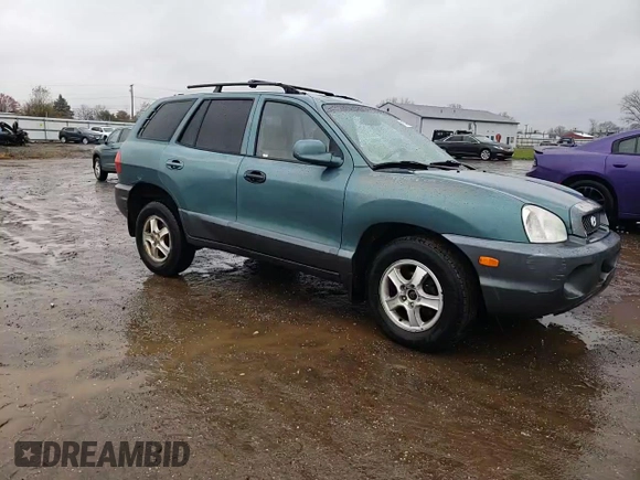 2001 Hyundai Santa Fe GLS with VIN KM8SC83D11U103866, listed as a Copart auction lot 88311825 with 201,152 mi miles and Salvage Title. Bid and sale history available at carsss.com. Image 11.