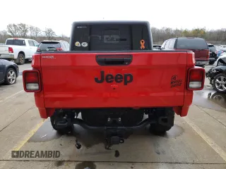 2022 Jeep Gladiator Willys with VIN 1C6HJTAG7NL167580, listed as a Copart auction lot 79895914 with 45,544 mi miles and Salvage title. Bid and sale history available at DreamBid. Image 6.