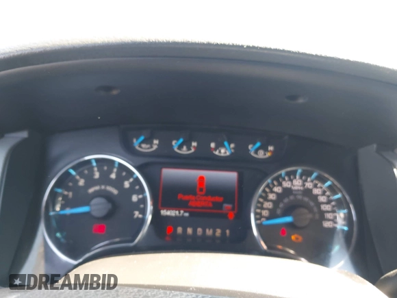 2013 Ford F-150 XL with VIN 1FTFW1ET5DFD42810, listed as a IAAI auction lot 42681301 with 154,021 mi miles and . Bid and sale history available at DreamBid. Image 7.