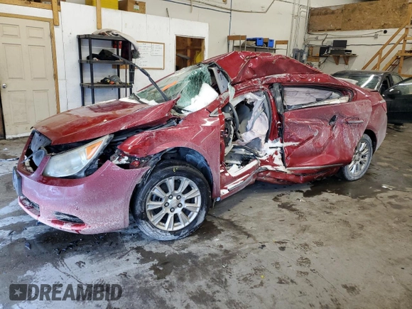 2013 Buick LaCrosse with VIN 1G4GA5E31DF296379, listed as a Copart auction lot 44770775 with Not provided miles and Salvage title. Bid and sale history available at DreamBid. Image 1.