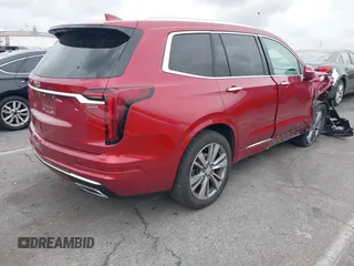 2020 Cadillac XT6 FWD Premium Luxury with VIN 1GYKPCRSXLZ133207, listed as a IAAI auction lot 41733269 with 82,853 mi miles and . Bid and sale history available at DreamBid. Image 4.